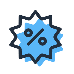 icon: line drawing of a graph with upward growth